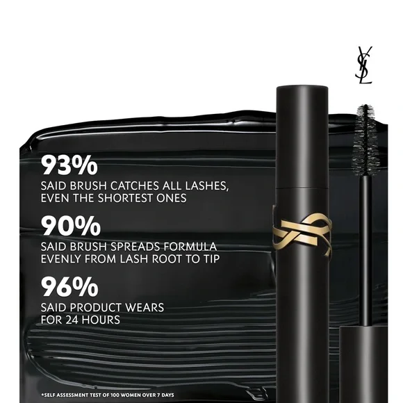 Yves Saint Laurent Lash Clash Extreme Volume Mascara Black 2 ml Travel Size NIB - Picture 3 of 4